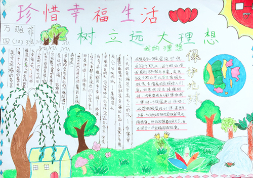 南昌現(xiàn)代外國語學(xué)校(象湖校區(qū))開展“手抄報(bào)比賽”主題教育活動
